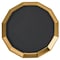 Service Ideas Paneled Tray with Removable Insert, 9"diameter, Stainless Steel, Vintage Gold TRPN119RIBSVG - alternate 3